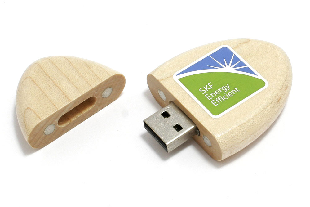clé usb en bois